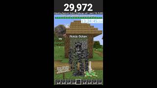 DAY12 Attacking Bedrock Golem Challenge until I reach 30000 Subscribers minecraft minecraftlive [upl. by Pylle]