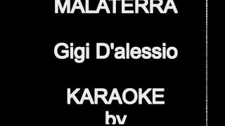 MALATERRA  karaoke [upl. by Ailati162]