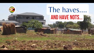 GUNHILL The Tale of Two Worlds RICH vs POOR Harare Zimbabwe [upl. by Olen]