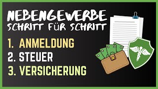 NEBENBEI SELBSTSTÄNDIG  Die ultimative Anleitung zum Gründen im Nebengewerbe [upl. by Cammi]