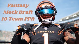 Fantasy Football Mock Draft 2024  6th Pick [upl. by Anonyw]