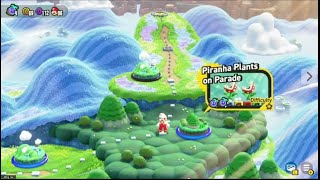 Piranha Plants on Parade Super Mario Bros Wonder [upl. by Nayr]