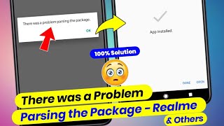 How To Fix There Was A Problem Parsing The Package  Realme Mobile  Parsing The Package Error [upl. by Jamaal]