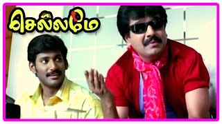 Chellame movie scenes  Vishal recollects past  Vishal and Vivek raid Girishs house  Reema Sen [upl. by Egnalos]