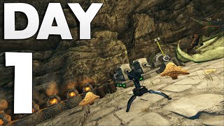 How a 20000 Hour DUO Claims Pearl Cave Day 1  ARK [upl. by Spindell]