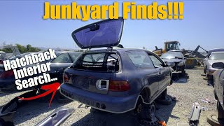 Civic Hatchback Interior Parts Search  Junkyard Finds [upl. by Malti]