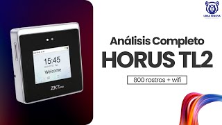 Equipo Biométrico HORUS TL2  ROSTRO Y WIFI  SOFTWARE [upl. by Assiluj]