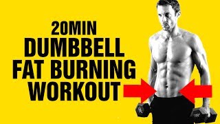 20min Dumbbell Weight Loss Workout  Get Ripped Fast  Sixpackfactory [upl. by Seka]