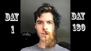 Six Month BEARD Timelapse in Lockdown [upl. by Ynehteb]