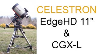 Celestron EdgeHD 11quot Telescope amp CGXL GEM Mount Mini Review AND Accessory Guide [upl. by Almeta771]