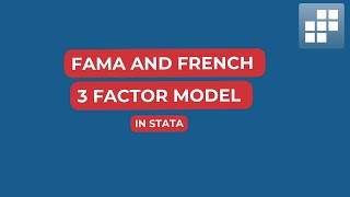 Construct Fama and French Three Factors in Stata [upl. by Ragas]