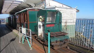 Hythe Pier Railway Hampshire [upl. by Enileve]