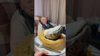 Grandad had fish pie 😳 fish oldgranddad funny cooking food [upl. by Atsahs338]