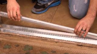 How to Install an Adjustable Door Threshold [upl. by Oirasan940]