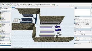 FlexSim 2022 Update 2 TIENDAS Z FLEXIM ALMACEN DE MATERIA PRIMA fsm 2024 [upl. by Ewens218]