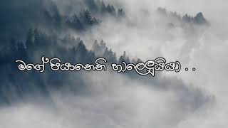 Hallelujah Lyrics හාලෙලුයා  Nimesh Fernando [upl. by Renrut]