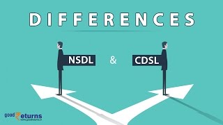 What Is The Difference Between NSDL And CDSL  Goodreturns [upl. by Eiddal]