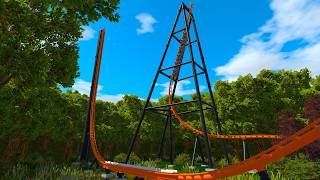 Tigress  Vekoma Super Boomerang  NoLimits 2  FVD  Coaster 96 [upl. by Ellatnahc]