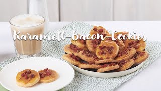 Rezept KaramellBaconCookies [upl. by Senzer]