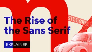 The Rise of the Sans Serif [upl. by Olegnalehcim]