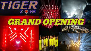 Tiger Zone New Dj setup first opening dj new trending viralvideo brand highlights music [upl. by Ardnued]