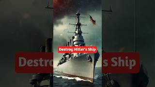 Destroying the German ship Bismarck shorts historical documantary military ww2 political army [upl. by Danette]