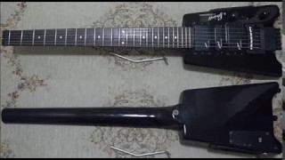 Steinberger Spirit GTPro Deluxe Select designed by EMG RTrem Locking Tremolo [upl. by Alper647]