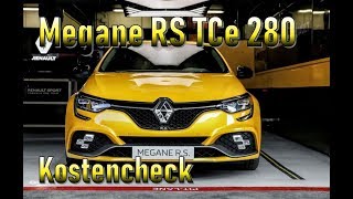 Renault Megane RS TCe 280 2018 Unterhaltskosten  Neuwagen [upl. by Buddie]