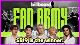 SB19 and ATin make history as the FIRST Filipino to win the Billboard Fan Army Face Off 2023 [upl. by Bander622]