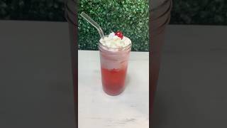 Raspberry Italian Soda drinks sweet recipe [upl. by Ahsial136]