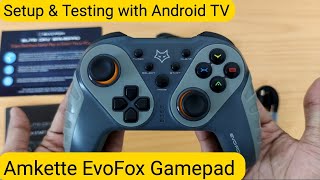 Gaming pad with Vibrations for Laptop PC Android TV Amkette Gaming Pad Setup and Testing🔥🔥 [upl. by Hako]