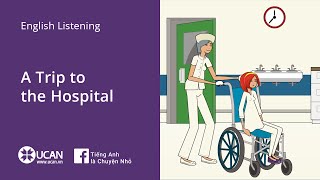 Learn English Listening  Elementary  Lesson 9 A Trip to the Hospital [upl. by Aronoh]