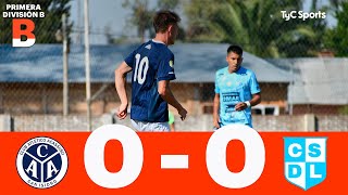 Acassuso 00 Liniers  Primera División B  Fecha 1 Apertura [upl. by Gladis]