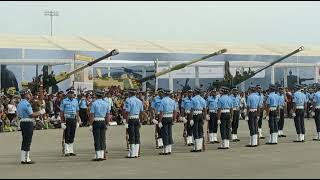 Indian army air force parade at pune exhibition [upl. by Auhoj]