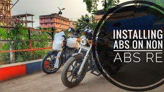 New 2021 Himalayan ABS Brake Test  Switch Off Rear ABS  royalenfield [upl. by Zoellick857]