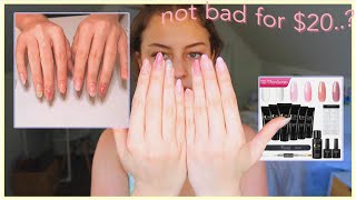 a relaxing video where I try polygel nails for the first time [upl. by Briny]