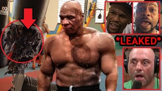 MIKE TYSON SCARY NEW FOOTAGE👀FULL TRAINING Mayweather Roy Jones Joe Rogan WARNING Jake Paul [upl. by Japeth]