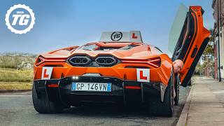 We Take Our Driving Test… In A 1000bhp Lamborghini Revuelto [upl. by Strenta]