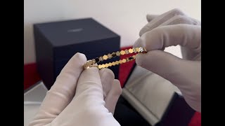 Unboxing Video  Chaumet Bee My Love Bracelet Yellow Gold Diamonds [upl. by Nogam]