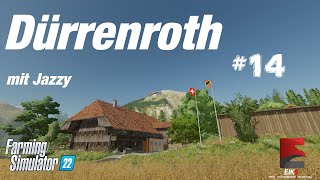 LS 22  Dürrenroth  14  LIVE  🚜AD🚜  alle DLC´s [upl. by Nylirret595]