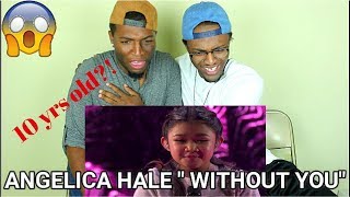 Angelica Hale 10YearOld Singer Blows The Audience Away  AGT 2017 REACTION [upl. by Notelrahc]