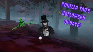 Gorilla Tags SPOOKIEST Halloween Update Ever New Arcade Games [upl. by Dareece977]