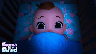 Afraid Of The Dark  More Nursery Rhymes amp Kids Songs  Emma amp David [upl. by Assyl46]