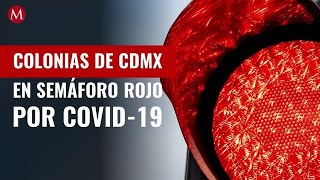 Desde San Gregorio hasta la Doctores colonias de CdMx en semáforo rojo por covid19 [upl. by Ornstead]