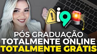 🔥 3 CURSOS de PÓS GRADUAÇÃO 100 ONLINE e GRATUITA pro BRASIL TODO  Mari Rel [upl. by Arvy]