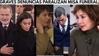 💥ESTO ES MUY GRAVE PARALIZAN MISA FUNERAL VALENCIA Y ANA ROSA QUINTANA ESTALLA POR PEDRO SÁNCHEZ [upl. by Zackariah]