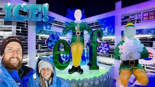 The Coolest Christmas Experience  ICE Featuring Elf at the Gaylord Palms Resort in Florida [upl. by Rodolph]