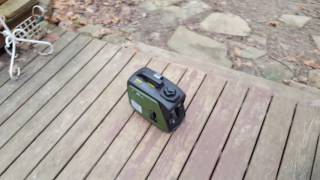 Sportsman gen1000i inverter generator review  startup [upl. by Llehsad549]