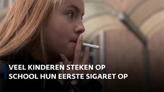 Scholen worstelen met rookverbod op schoolplein [upl. by Cira738]