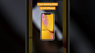 Cara Setting DNS di Iphone [upl. by Tarttan]